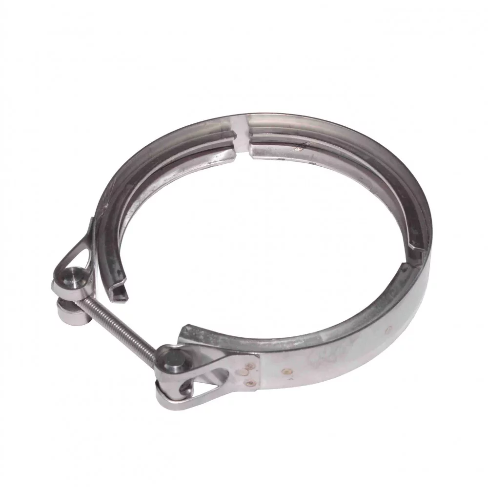 купить Хомут ленточный  V-образный (108 мм.) на турбокомпрессор / Полюс